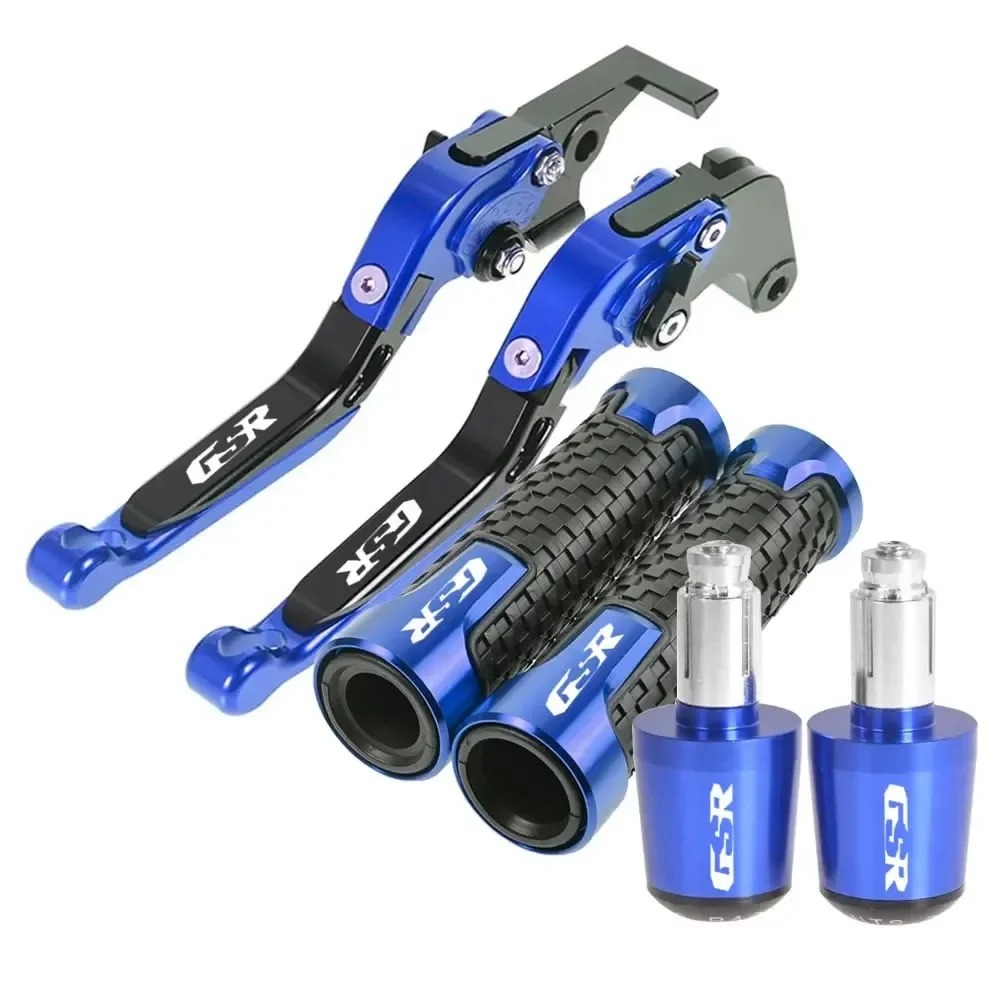 Gsr 600 Gsr750 400 Motorcycle Cnc Brake Clutch Handlebar Lever Horn Handlebar Rubber End Cap Set