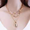 Chain hip-hop style, fashionable necklace, sweater, European style, punk style, simple and elegant design