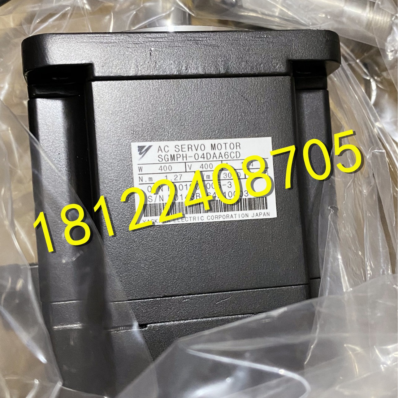 机器人伺服电机SGMPH-04DAA6CD（议价）拆机