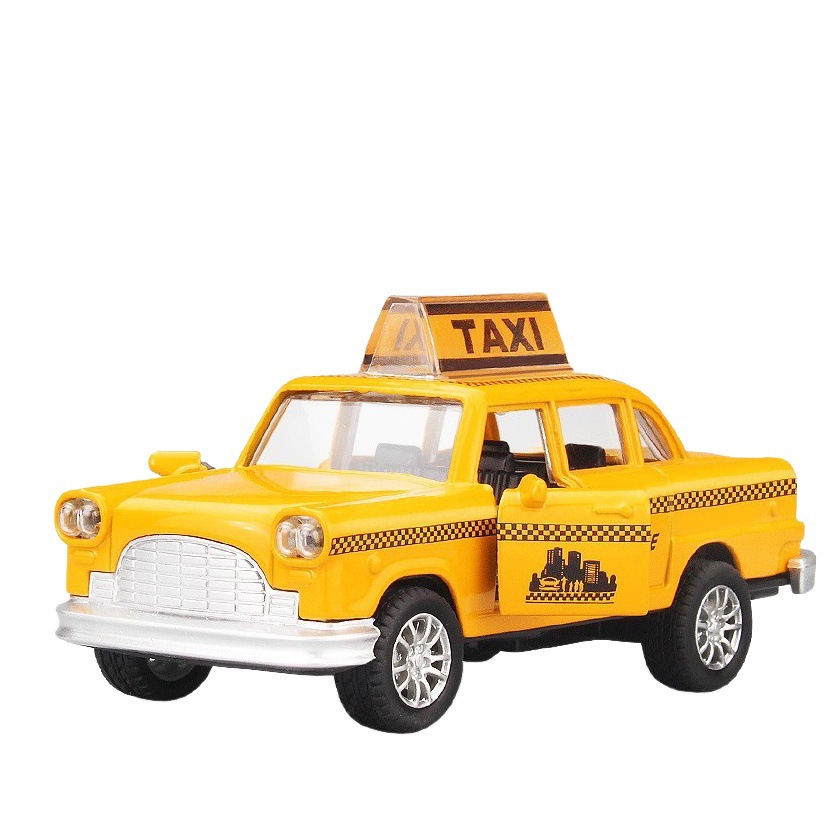 Guerrero aleación modelo coche taxi clásico Ford Thunderbird modelo de coche de juguete de los niños regalo