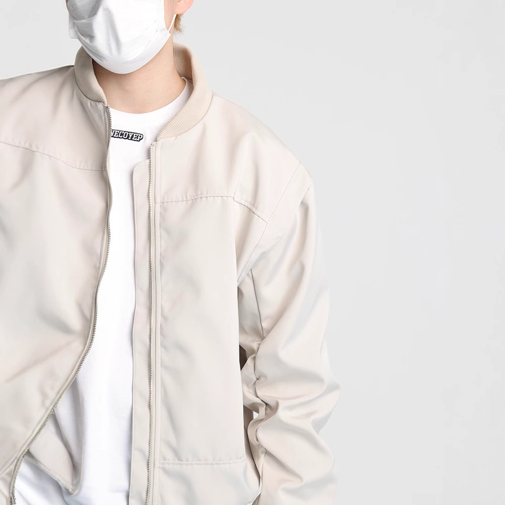 2023 nuevo Americano Retro High Street ropa de trabajo chaqueta de moda de los hombres de la marca de béisbol casual de moda de primavera y otoño chaqueta superior