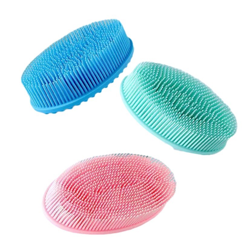 Environmentally Friendly Silicone Tactile Brush Sensor Training Equipment Bath Brush Children Baby Baby Perception Brush Massage Brush