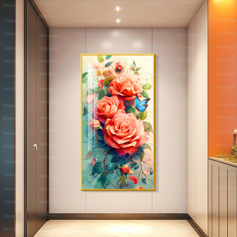 [Algodón importado] Mona Lisa real bordado de flores de bordado nuevo estilo simple bordado a mano image 4