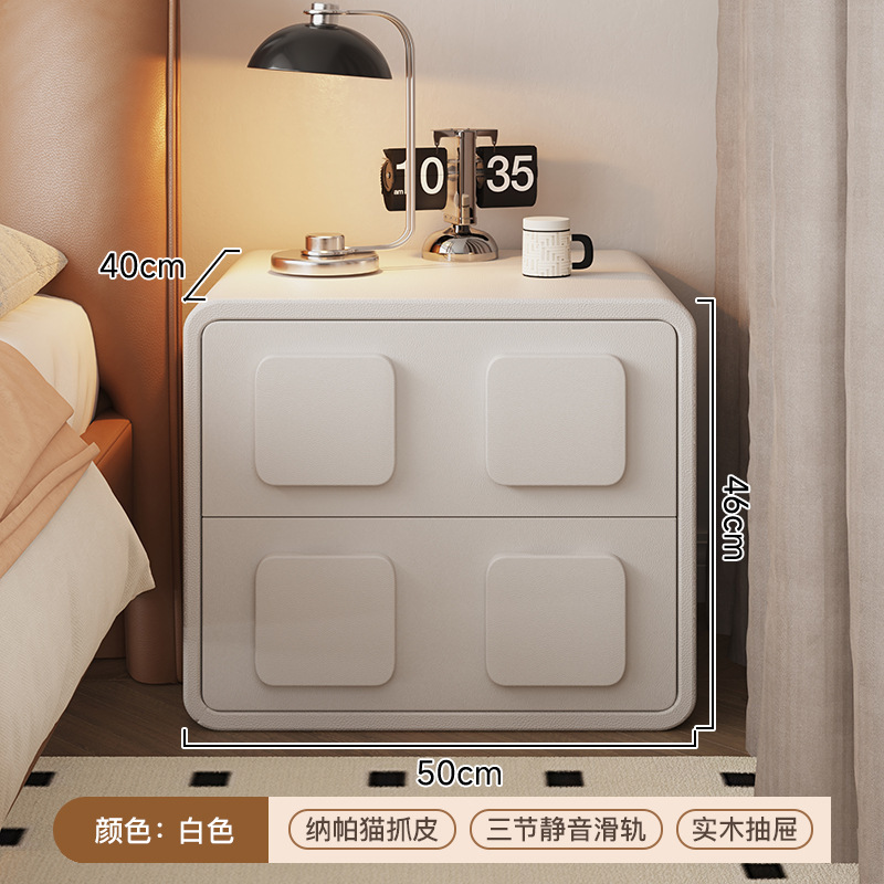 Cabina de cabecera de madera maciza dormitorio simple casera de almacenamiento junto a la cama moderna creativa gabinete de combinación libre sala de estar armario de almacenamiento