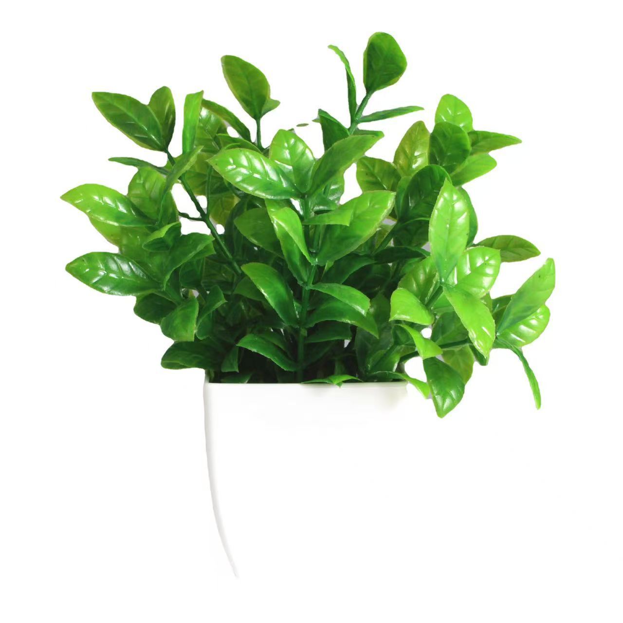 Transfronterizos venta caliente planta simulada planta simulada verde decoración interior y exterior maceta de plástico maceta de eucalyptus image 5