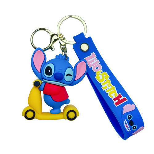 Wholesale Cute Steve the Mouse Plush Hook and Loop Bag Charm Cartoon Figure Keychain Grabber Machine Toy