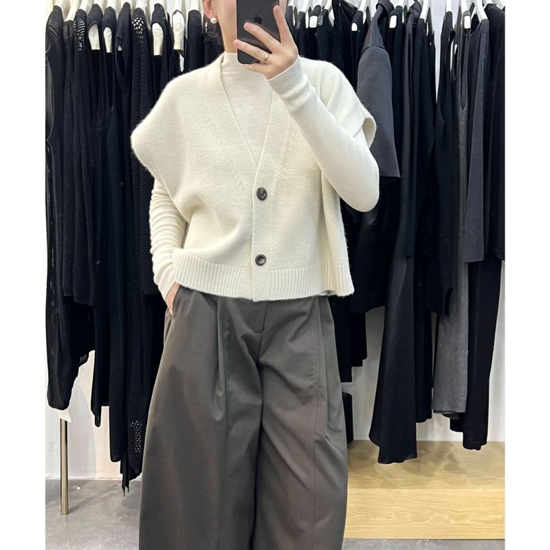 跑量~小众设计宽松马甲女坎肩复古文艺外穿文艺复古韩系短外套秋|undefined