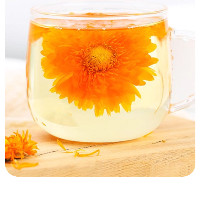 Dried Calendula Flowers Jin Zhan Ju 500g Bulk Loose Petals for Herbal Tea and Infusions preparation