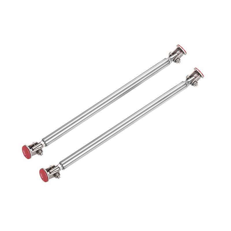 Car modification surrounding tie rod racing front and rear bar decoration universal front lip fixed retractable non-perforated tie rod