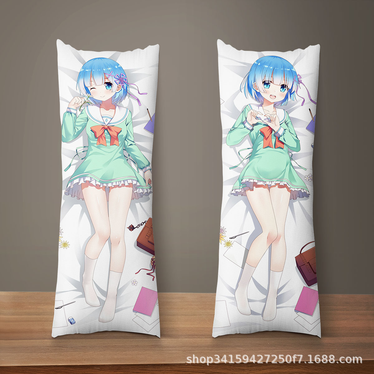 Re:Zero Täysikokoinen Tyynynpäällinen - Anime Pitkä Tyynynpäällinen