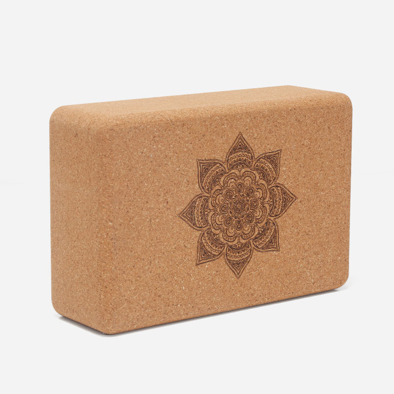 Cork Yoga Brick High Density Yoga Brick Non-slip Sawdust Brick Children's Auxiliary Dance Brick Fitness Brick