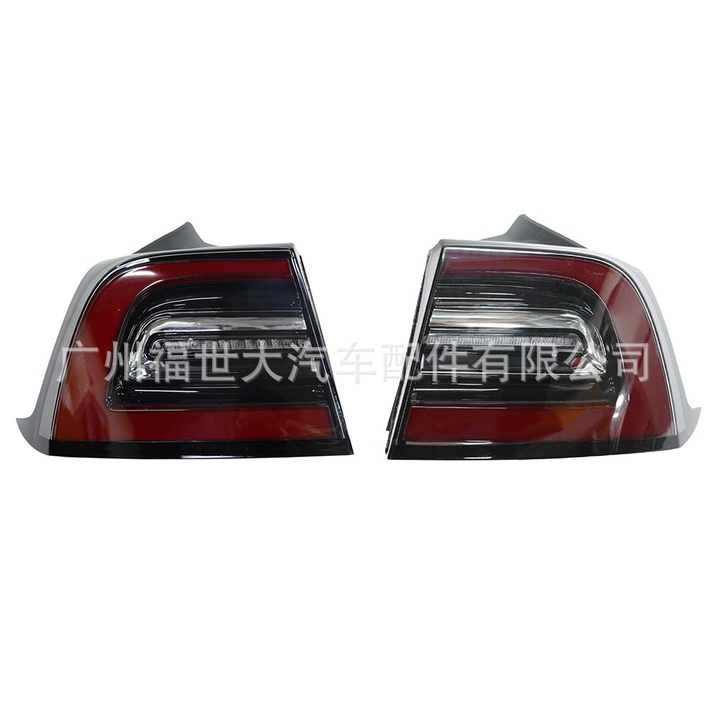 Para 2017 - 2020 Tesla Model 3 luces traseras exteriores LED Europa