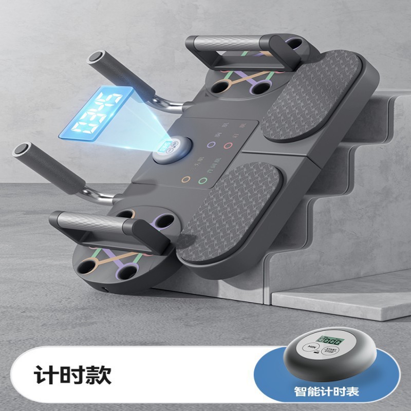 [크로노그래프 블랙] 다기능 푸시업 보드