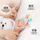 Ring-shaped tooth grinding stick baby tooth glue over 3 months old baby's mouth wants to bite rubber toys to prevent eating hands