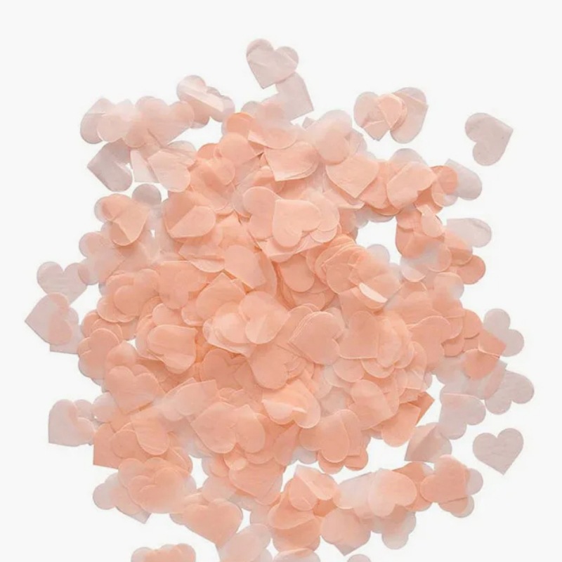 10g colorido 2.5cm confeti de amor fiesta de bodas de San Valentín sosteniendo pétalos globos transparentes relleno de bola de olas