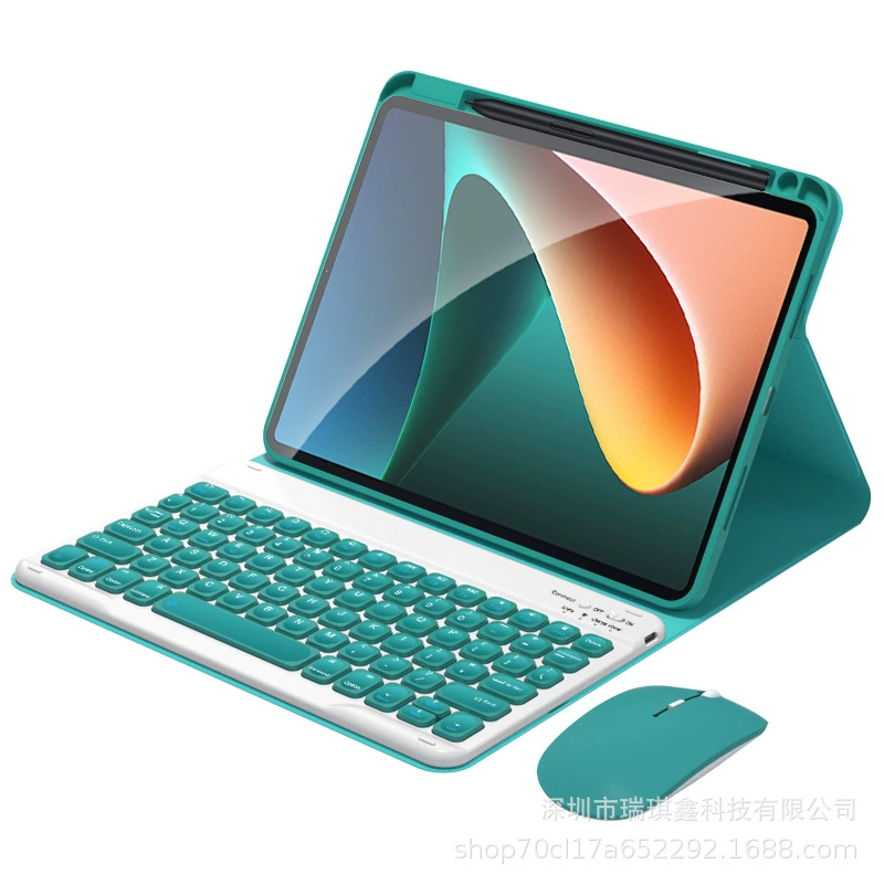 Совместимая клавиатура от Xiaomi, силиконовая мышь, защитный чехол для планшета, bluetooth, защита от падения