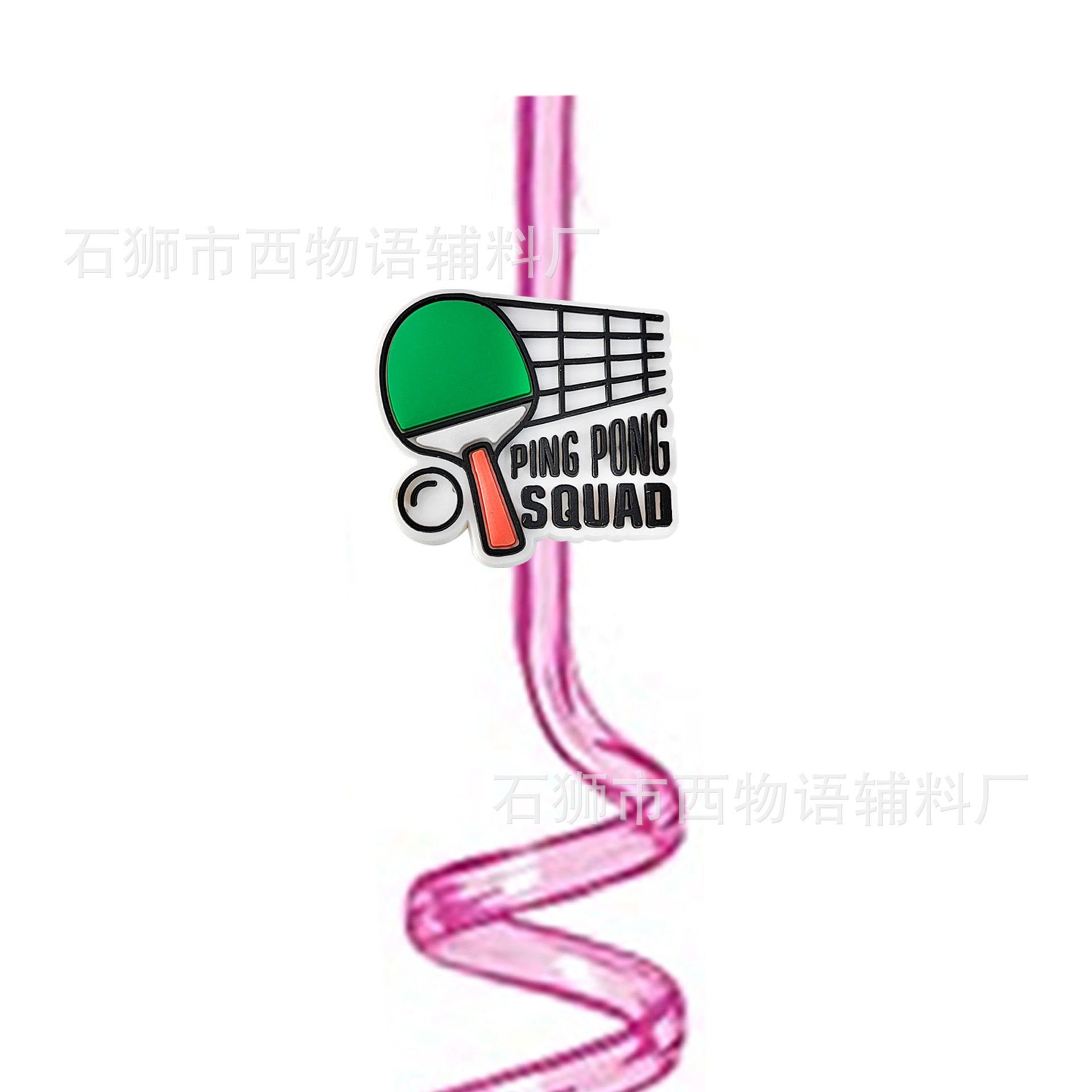 Tenis de mesa espiral palos de dibujos animados transfronterizos navidad gorra de palos de silicona gorra de polvo en stock cubierta de palos de polvo cubierta de palos