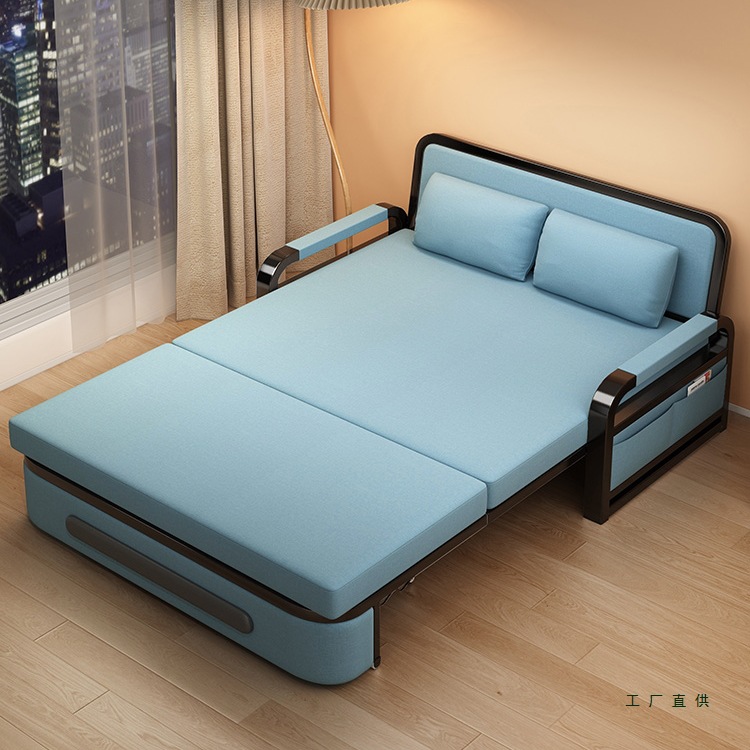 Sofa Bed Foldable Dual-Use 2026 New Model Living Room Balcony Multifunctional Extendable Bed Small Apartment Folding Bed Single Bed