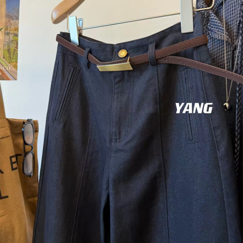 Self-Curated Review: Tencel Denim Wide-Leg Pants for Women, Loose Fit, Slimming Straight-Leg Long Pants, Casual Pants