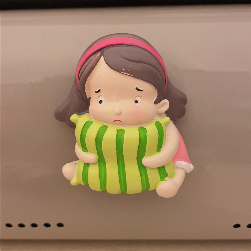 怪しい重量挙げのフィットネスの冷蔵庫は立体の手描きの樹脂の鉄の石を貼って横になって平らな磁気の装飾は伝言の磁気を貼って貼ります。|undefined