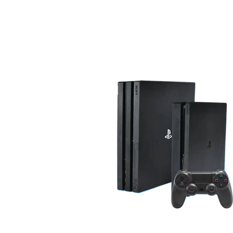 Домашняя игровая приставка (PS4) Slim/Pro, 500 ГБ–2 ТБ, 1–2 контроллера, опция предустановленных игр