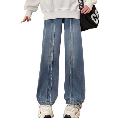 Children's Set Pants Sweatshirt Spring Outfit Wide Leg Pants Girls Spring Autumn Girl Stylish Trendy Children's Autumn Pants Jeans