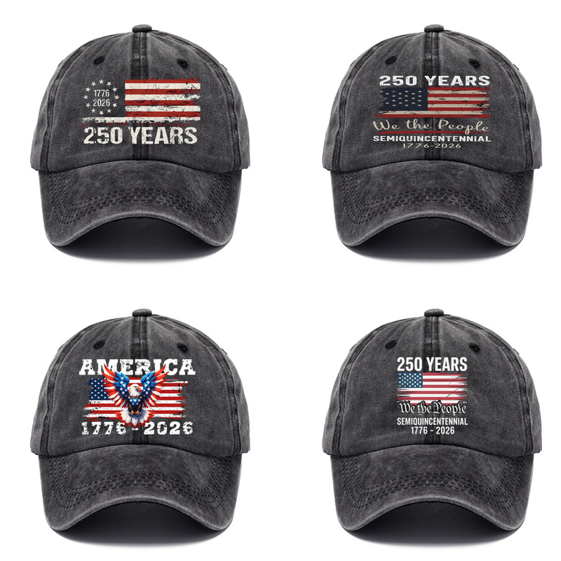 Z601 Cross-Border United States 250Th Anniversary Hat United States 250Th Anniversary Hat Z601 Cross-Border United States 250Th Anniversary Hat United States 250Th Anniversary Hat