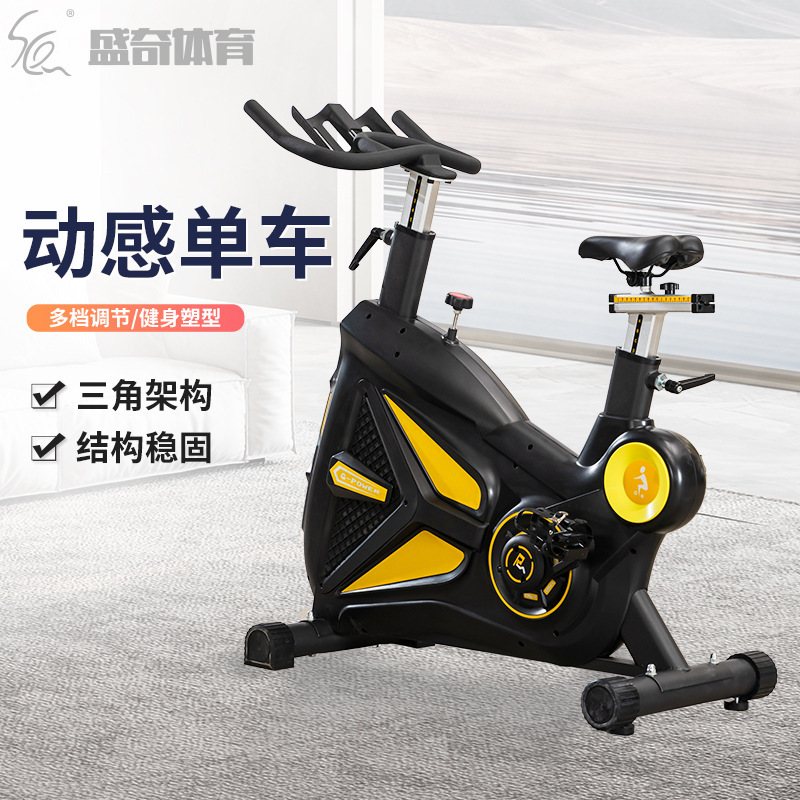 Smart Sports Bicycle, Commercial Fat-Burning Indoor Exercise Bike, Fitness Equipment, Weight Loss Silent Spinning Bike
