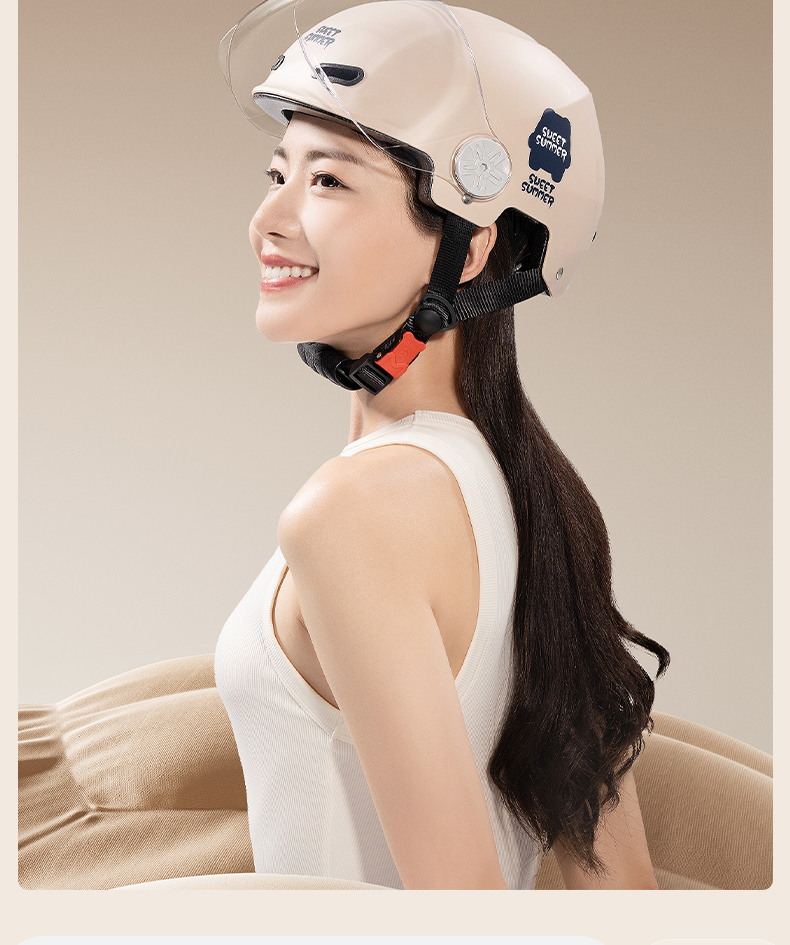 3c certification electric car helmet ladies winter warm windproof motorcycle four seasons universal half helmet autumn and winter safety helmet