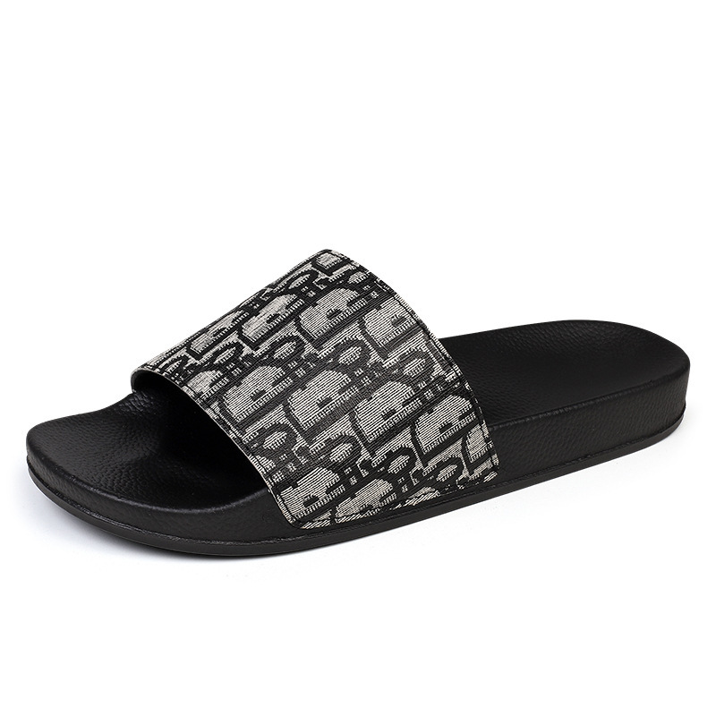 Transfronterizo transfronterizo verano 2024 nuevas zapatillas de hombre casual un slippery al aire libre versátil de moda zapatillas frías