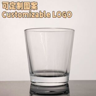 Factory Custom LOGO 10oz Transparent Glass Bar KTV Fine Brewed Beer Mug Whiskey Mug