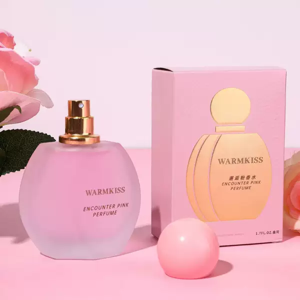 Warmkiss Encounter Pink Women's Perfume Long-Lasting Fragrance Fresh Light Fragrance Encounter Gold Foreign Trade Cross-Border Wholesale Dropshipping