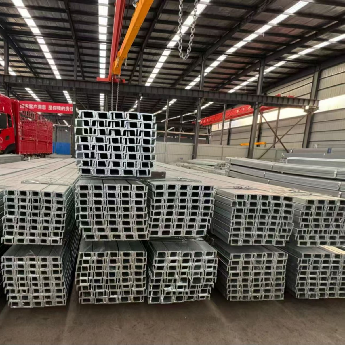 热镀锌槽钢 厂家直销 幕墙镀锌钢材 规格齐全 一站购齐