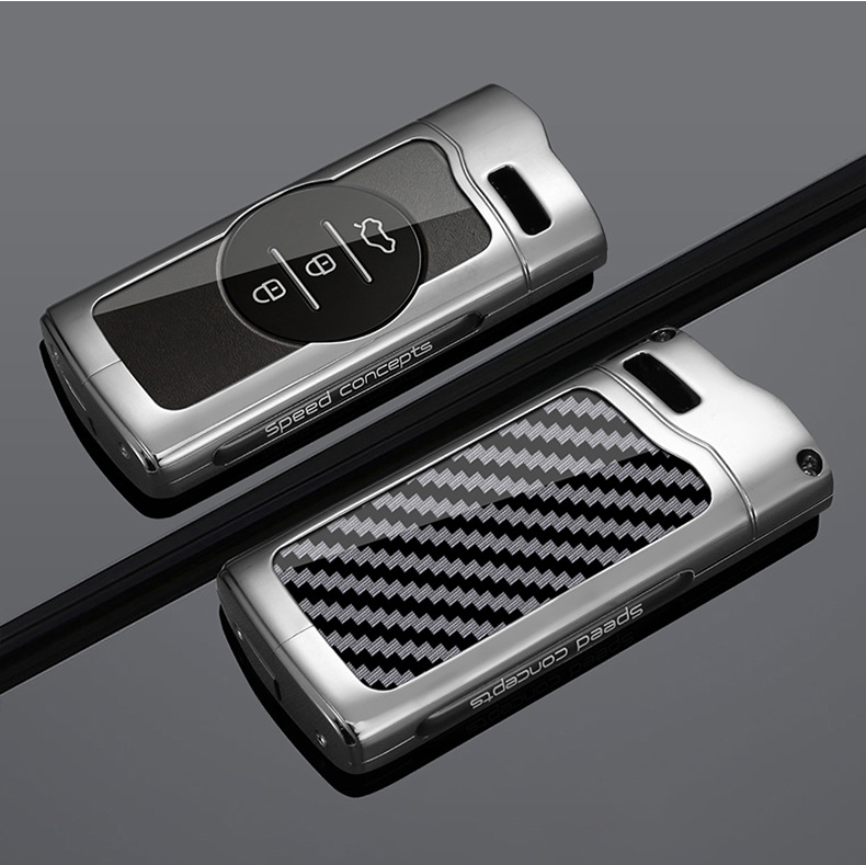 Chery Tiggo 7 Key Cover 23/24 New Model Tiggo 7 Super Edition 5X People's Edition 3X Car Metal Case with Buckle