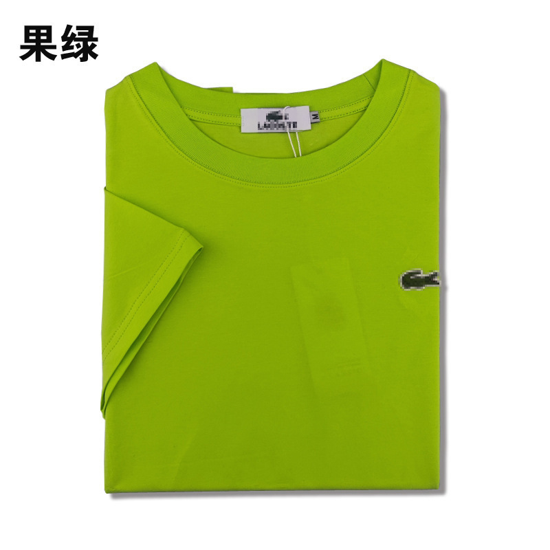 2025 poloシャツ夏メンズ半袖tシャツtシャツ丸首半袖tシャツ外国貿易カジュアル半袖tシャツ宝青|undefined