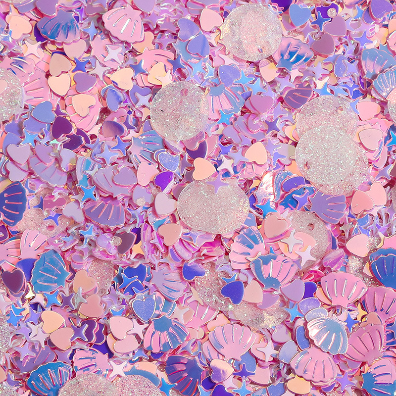 Color plateado lentejuelas nido pieza flash DIY material decorativo ropa Ropa Accesorios hecho en casa pendientes materiales accesorios image 81
