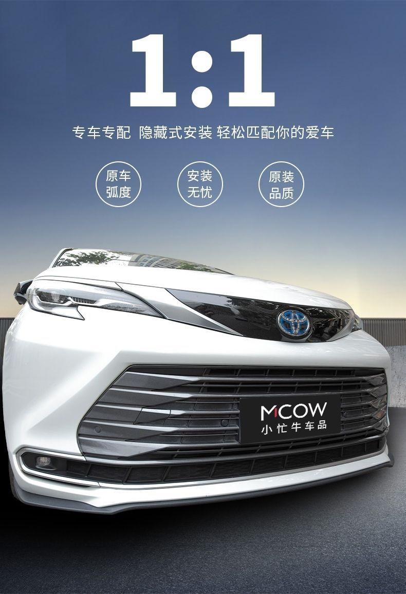 Specialized Insect-Proof Net for Toyota Sienna Models 21-26, Complete Set for Sienna Front Grille and Radiator Modification 2026
