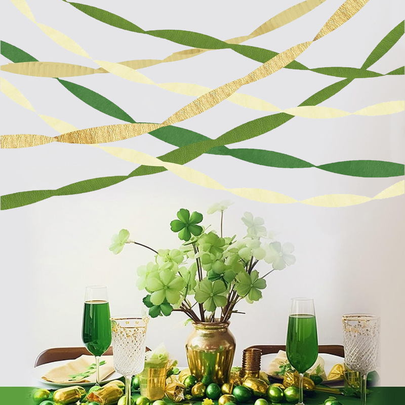 Amazon sage olive green crepe paper roll suit cross-border wedding party flower ribbon decorations