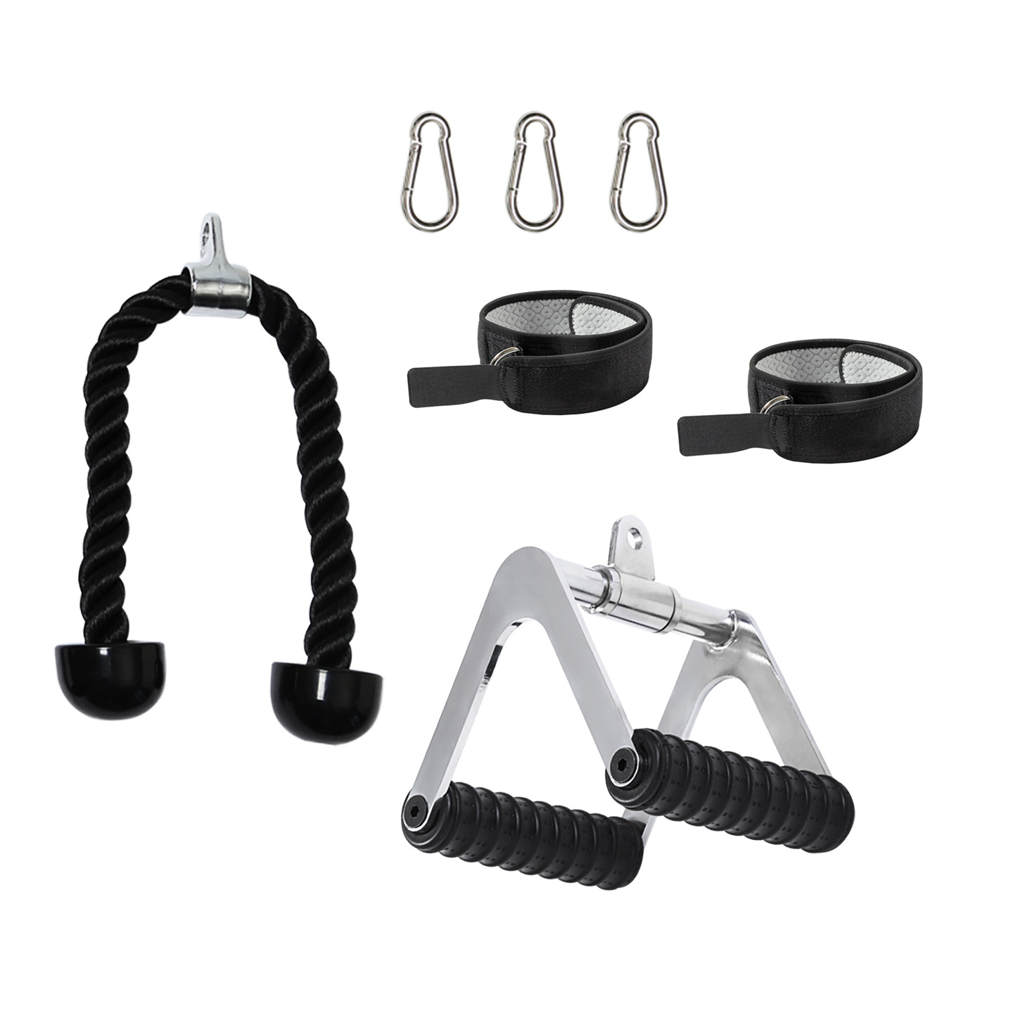 Tríceps brachii entrenador cuerda alta pull-down polea pórtico hogar barra horizontal equipo de la aptitud