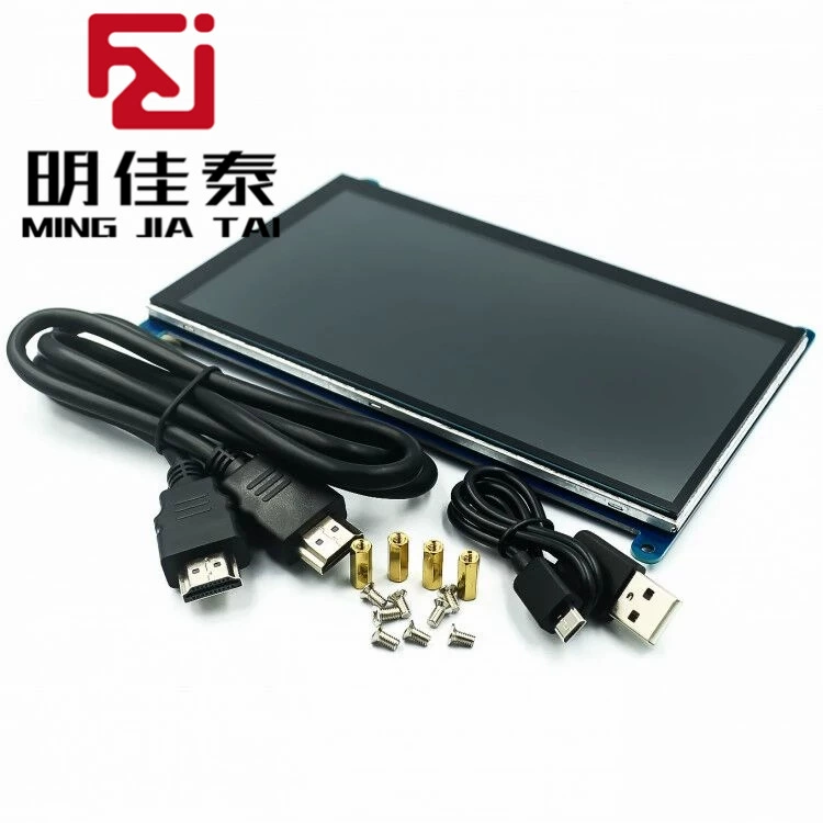 7-дюймовый ЖК-дисплей HDMI ЖК-дисплей для сверхпрозрачного IPS-экрана Pi 3 поколения