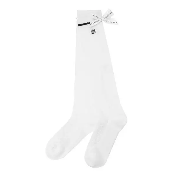 Korean Original Golf Women's Socks, Stockings, Sports and Leisure Ball Socks, Elastic Bow Decoration, Breathable Stockings