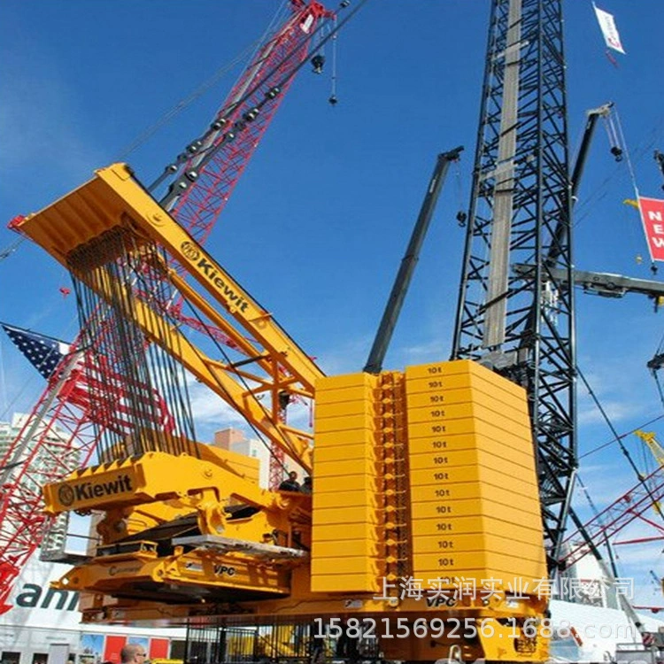 30 тонн противовесов для стандартного судового крана класса М1 с защитой от столкновений и противоскользящим дизайном, с прорезью для погрузчика