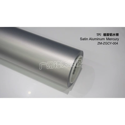Auto Color Change Film – car TPU color change film - imported-tpu-satin-aluminum-mercury-152-15m-roll