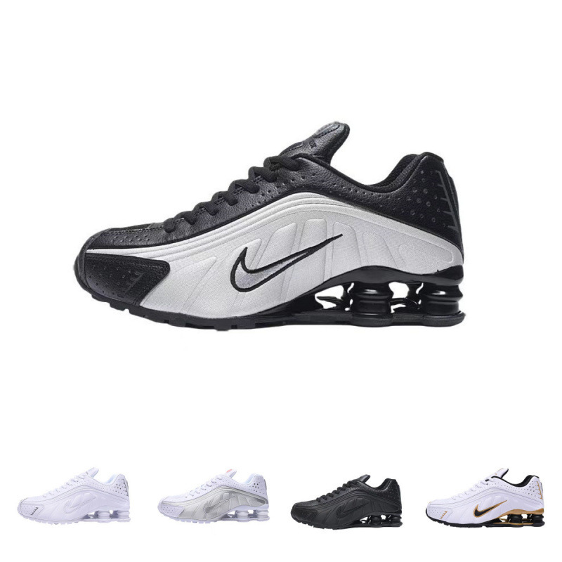 Men's Sports Shoes Air Cushion Shoes Women's Shoxr4 Neymar Joint Colorful Air Column Running Shoes Men's Shoes Cross-Border