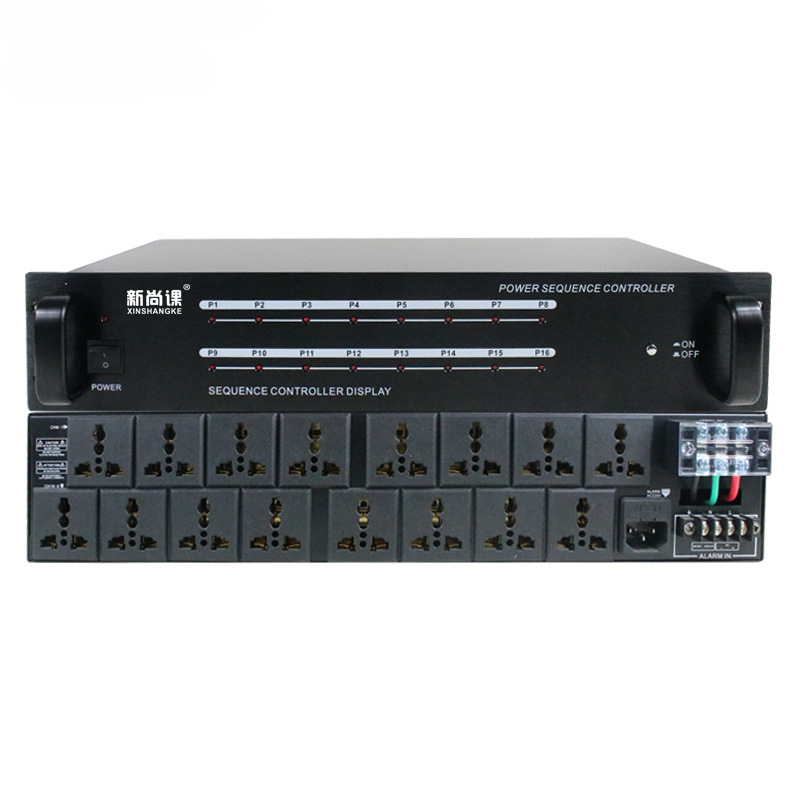 POS EXPRESS 16 controlador de alimentación 220V cortocircuito disparador de gestión de control numérico de radiodifusión pública 16 temporizador