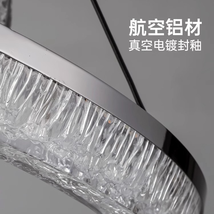 [Selección estricta] lámpara de sala de estar minimalista italiana de lujo ligero de gama alta iluminación principal del vestíbulo de la villa simple y moderna lámpara de dormitorio