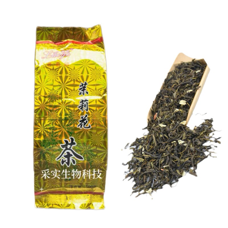 【1個ドロップシッピング】老葛ブランド ジャスミン茶 風味の強い袋入りミルクティー原料 水出し茶 100g 卸売可能|undefined
