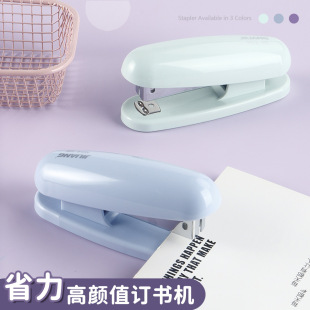 High-Looking Mini Stapler 12 # Small and Medium-Sized Office Anti-Slip Stapler Learning Stationery Wholesale Stapler