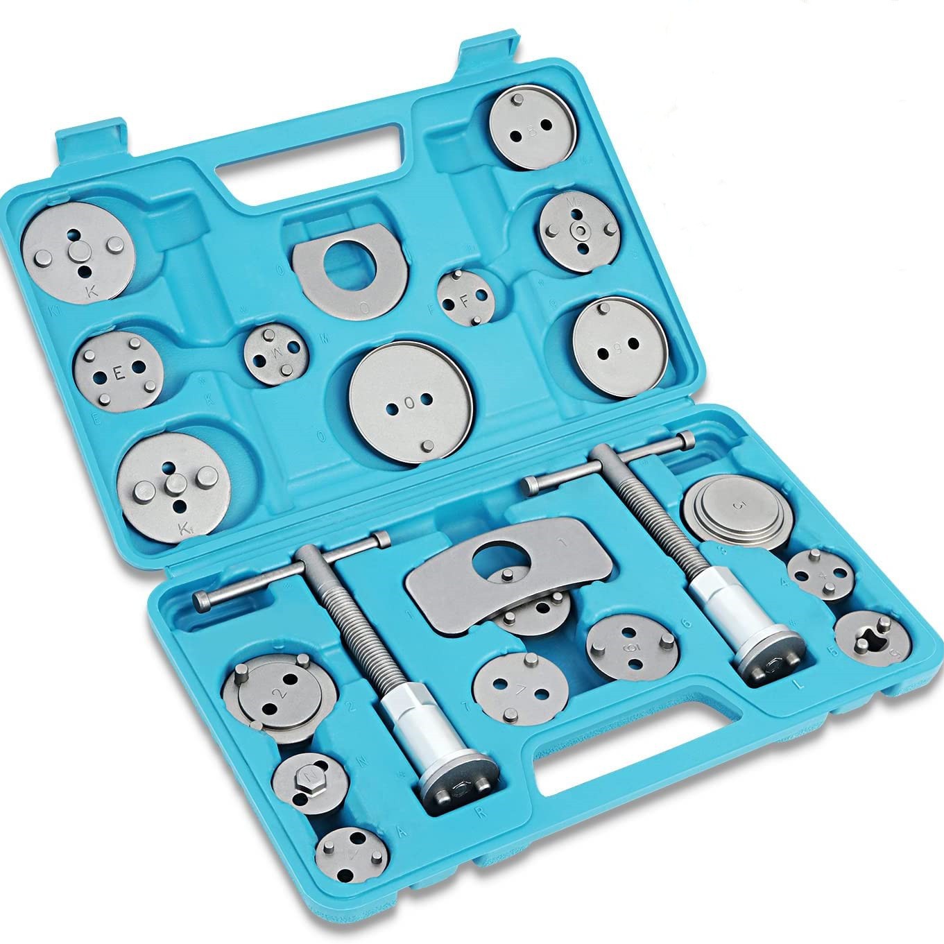 批发21件套蝶式刹车分泵调整组套21pcs caliper wind back tools