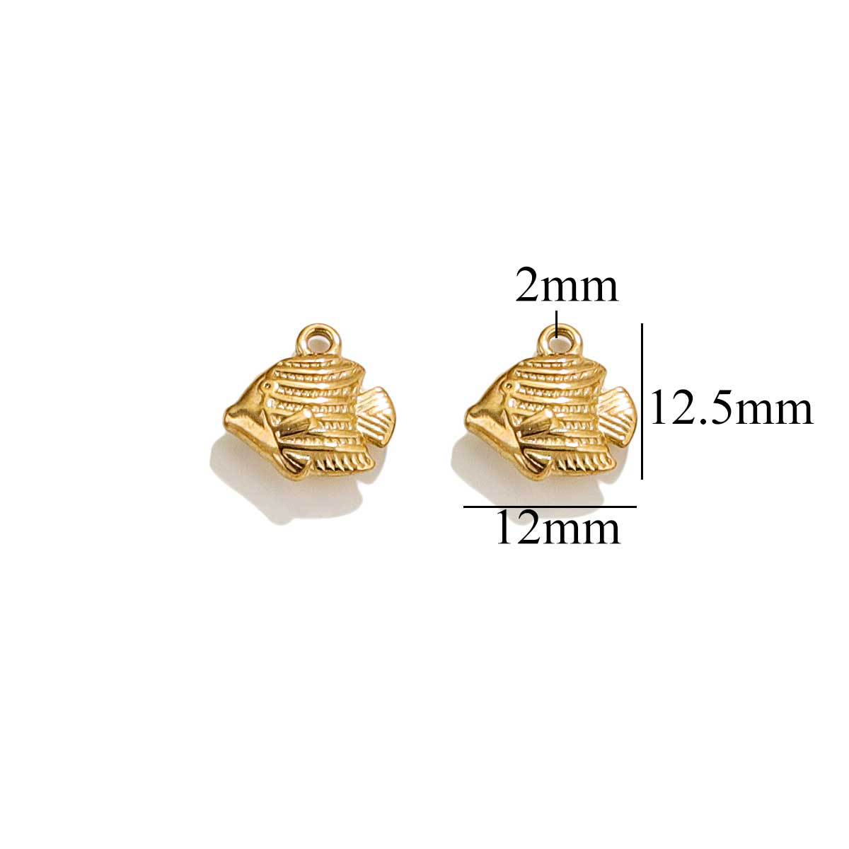 Accesorios de joyería de bricolaje colgante de la serie océano de acero inoxidable sirena concha mar estrella pulsera collar colgante